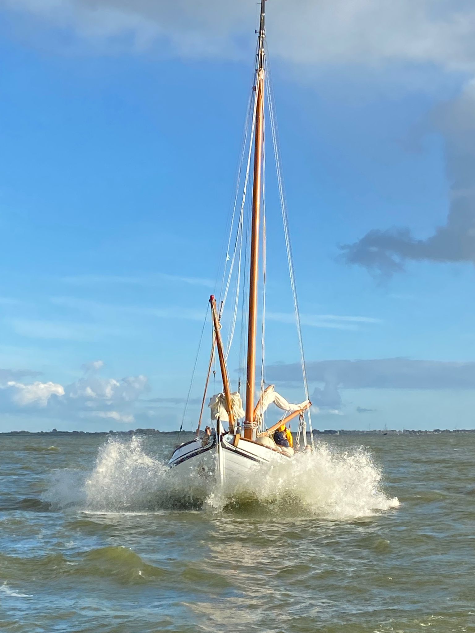 Zeilen en golfen